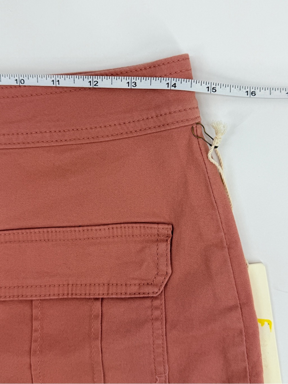 Copper Key Rose-Pink Button-Front Mini Skirt with Utility Pockets Size Medium - Picture 5 of 10